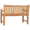 vidaXL Garden Bench 114 cm Solid Teak Wood