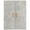 vidaXL Hanging Wall Cabinet Concrete Grey 69.5x34x90 cm