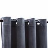 vidaXL Blackout Curtains with Rings 2 pcs Velvet Anthracite 140x225 cm