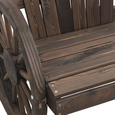 vidaXL Garden Adirondack Chairs 4 pcs Solid Wood Fir