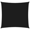 vidaXL Sunshade Sail Oxford Fabric Square 5x5 m Black