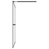 vidaXL Walk-in Shower Screen Frosted Tempered Glass 118x190 cm