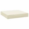 vidaXL Pallet Cushions 2 pcs Cream White Oxford Fabric