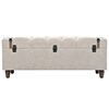 vidaXL Storage Bench Set 3 pcs 112x37x45 cm Solid Wood and Steel