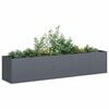vidaXL Planter Anthracite 200x40x40 cm Cold-rolled Steel