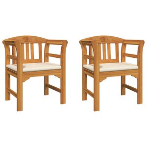 vidaXL Rose Bench Natual 68.5 x 46 x 82.5 cm Solid Acacia Wood