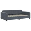 vidaXL Day Bed without Mattress Dark Grey 90x200 cm Velvet