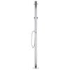 vidaXL Garden Shower with Grey Base 220 cm Aluminium