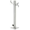 vidaXL Garden Water Column Stainless Steel Round 65 cm