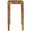 vidaXL Bar Table Solid Acacia Wood 118x60x107 cm