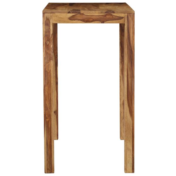vidaXL Bar Table Solid Acacia Wood 118x60x107 cm