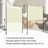 vidaXL Outdoor Roller Blind 150x270 cm Cream