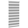 vidaXL Zebra blind 60.9x120 cm Fabric Width 56.7 cm grey