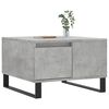 vidaXL Coffee Table Concrete Grey 55x55x36.5 cm Engineered Wood