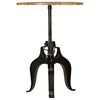 vidaXL Bar Table Solid Mango Wood 75x(76-110) cm