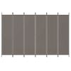 vidaXL 6-Panel Room Divider Anthracite 300x200 cm Fabric