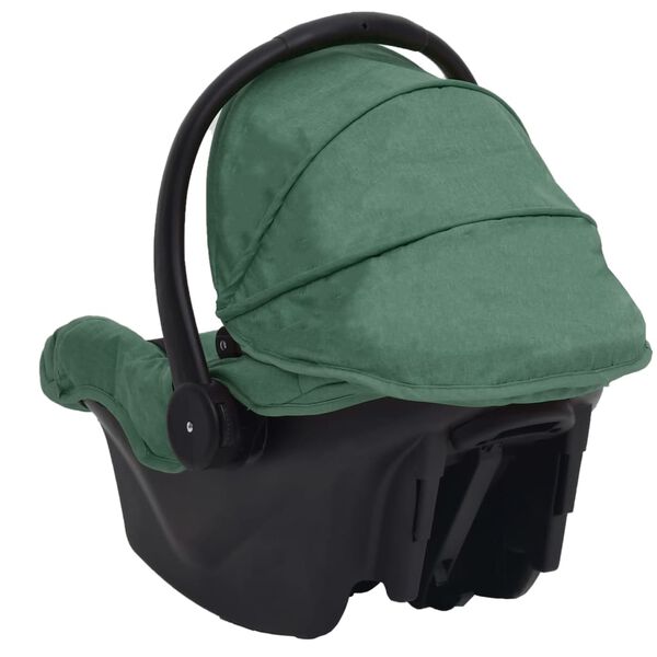 vidaXL Baby Car Seat Green 42x65x57 cm