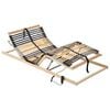 vidaXL Electrical Slatted Bed Base without Mattress with 7 Zones 80x200cm
