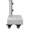 vidaXL Parasol Base Granite Rectangular 25 kg