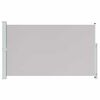 vidaXL Patio Retractable Side Awning 180x300 cm Grey