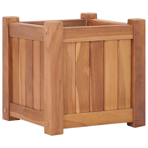 vidaXL Raised Bed 30x30x30 cm Solid Teak Wood