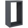 vidaXL Firewood Rack Anthracite 60x40x100 cm Steel