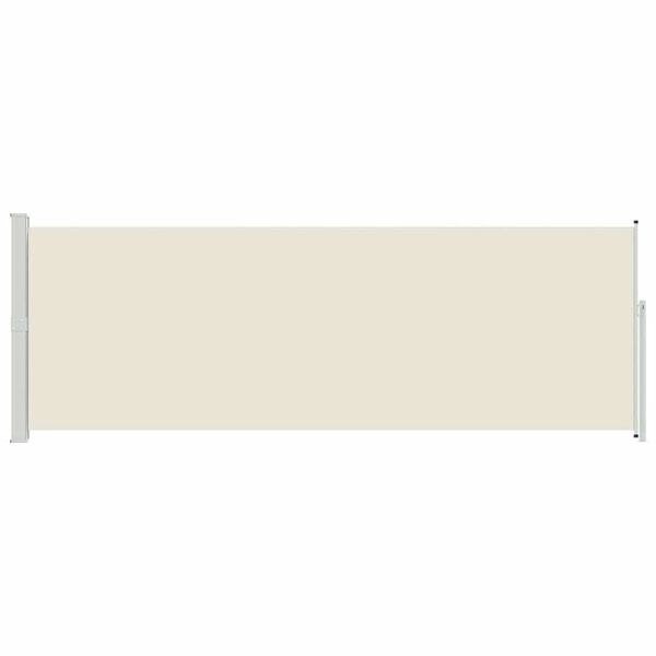 vidaXL Retractable Side Awning 160 x 500 cm Cream
