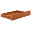 vidaXL Bed Frame with 2 Drawers without Mattress Honey Brown 90x200 cm