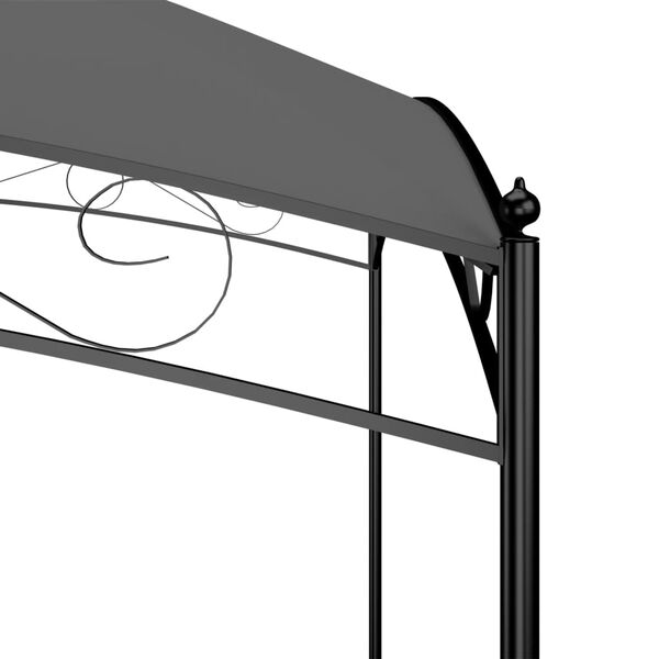 vidaXL Gazebo 3x3x2.65 m Anthracite 180 g/m²