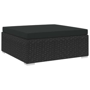 vidaXL Footrest | Black