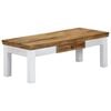 vidaXL Coffee Table 110x50x40 cm Solid Mango Wood