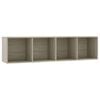 vidaXL Book Cabinet | Sonoma oak | Engineered wood | Medium | Book Cabinet