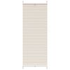 vidaXL Plisse Blind 40x100cm Cream