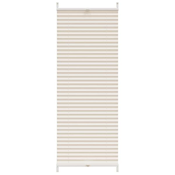vidaXL Plisse Blind 40x100cm Cream