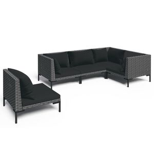 vidaXL Garden Lounge Set | Dark Grey