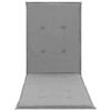 vidaXL Lounge Chair Cushion Grey 180x55x3 cm