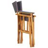 vidaXL Director's Chairs Solid Acacia Wood