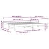 vidaXL Pull-out Day Bed without Mattress 2x(80x200) cm Solid Wood Pine