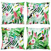 vidaXL Throw Pillows 4 pcs Multicolour 40x40 cm Fabric