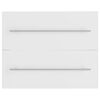 vidaXL Sink Cabinet White 60x38.5x48 cm Engineered Wood