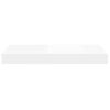 vidaXL Floating Wall Shelves 2 pcs White 40x23x3.8 cm MDF
