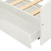 vidaXL Bed Frame with 2 Drawers without Mattress White 90x200 cm