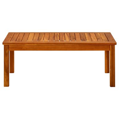 vidaXL Garden Coffee Table 90x50x36 cm Solid Acacia Wood