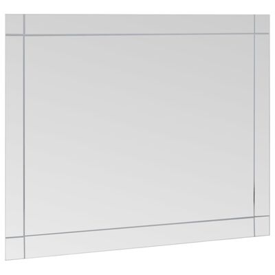 vidaXL Wall Mirror 80x60 cm Glass