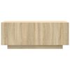 vidaXL TV Cabinet Sonoma Oak 100x35x40 cm Engineered Wood