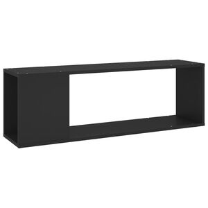 vidaXL TV Cabinet | Black | Engineered Wood | Medium | Durable | TV Units