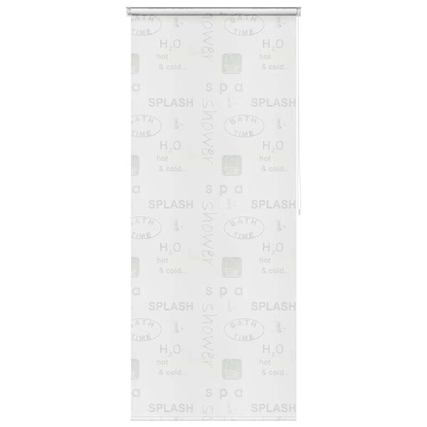 vidaXL Shower Roller Blind 80x240 cm Splash