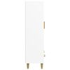 vidaXL Highboard White 70x31x115 cm Engineered Wood