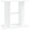 vidaXL Aquarium Stand White 60x30x60 cm Engineered Wood