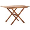 vidaXL Garden Table 110x67x74 cm Solid Acacia Wood